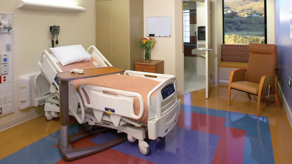 Health care - patient hospital room