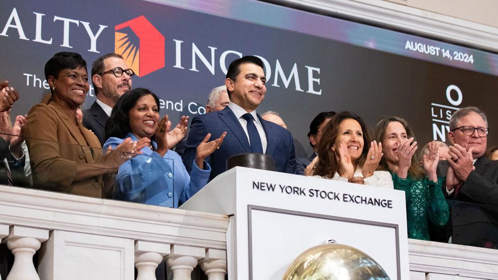 Realty Income at the NYSE.