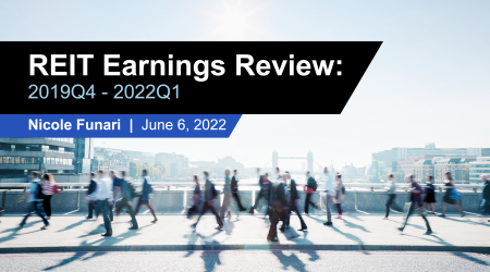 REIT earnings review 2019 - 2022