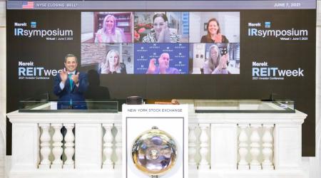 Nareit, NYSE Celebrate REIT IR Symposium by Virtually Ringing The